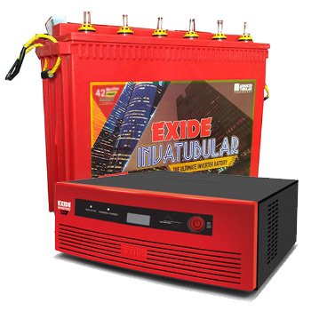 Inverterz GQP 850 and Exide Inva Tubular IT500